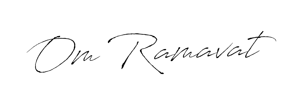 You should practise on your own different ways (Antro_Vectra) to write your name (Om Ramavat) in signature. don't let someone else do it for you. Om Ramavat signature style 6 images and pictures png