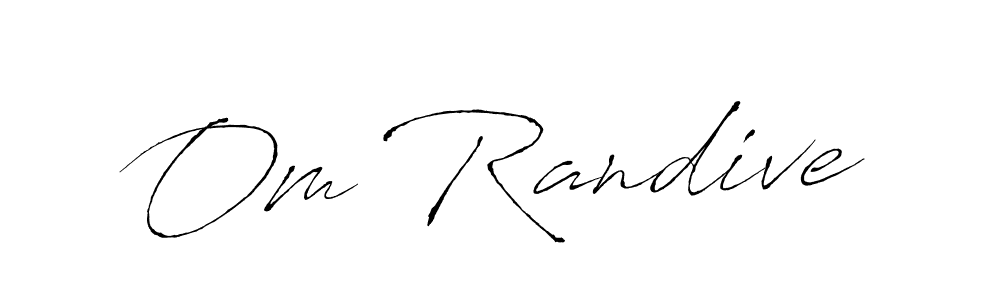 The best way (Antro_Vectra) to make a short signature is to pick only two or three words in your name. The name Om Randive include a total of six letters. For converting this name. Om Randive signature style 6 images and pictures png