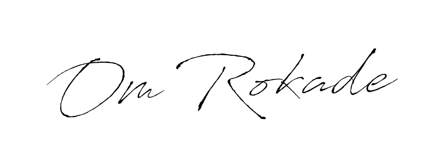 Once you've used our free online signature maker to create your best signature Antro_Vectra style, it's time to enjoy all of the benefits that Om Rokade name signing documents. Om Rokade signature style 6 images and pictures png