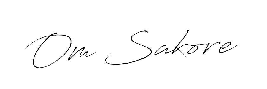 You should practise on your own different ways (Antro_Vectra) to write your name (Om Sakore) in signature. don't let someone else do it for you. Om Sakore signature style 6 images and pictures png