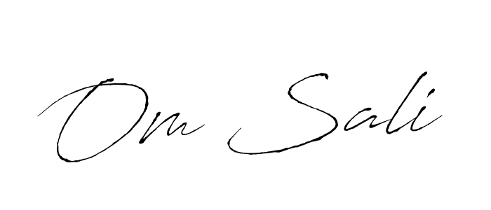 See photos of Om Sali official signature by Spectra . Check more albums & portfolios. Read reviews & check more about Antro_Vectra font. Om Sali signature style 6 images and pictures png