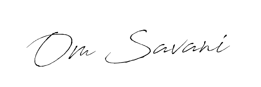 Make a beautiful signature design for name Om Savani. Use this online signature maker to create a handwritten signature for free. Om Savani signature style 6 images and pictures png