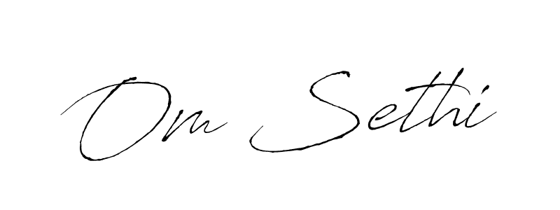 How to Draw Om Sethi signature style? Antro_Vectra is a latest design signature styles for name Om Sethi. Om Sethi signature style 6 images and pictures png