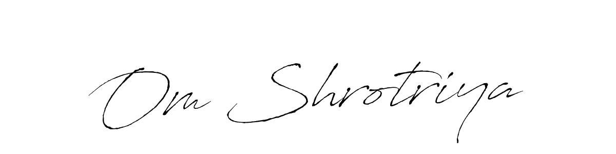 Make a beautiful signature design for name Om Shrotriya. Use this online signature maker to create a handwritten signature for free. Om Shrotriya signature style 6 images and pictures png