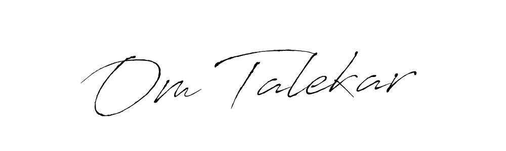 You can use this online signature creator to create a handwritten signature for the name Om Talekar. This is the best online autograph maker. Om Talekar signature style 6 images and pictures png