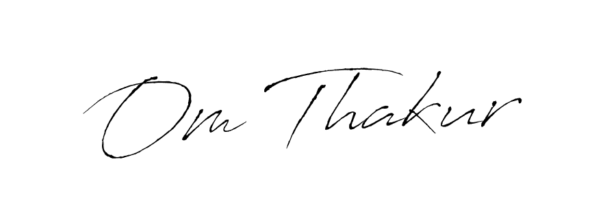 You can use this online signature creator to create a handwritten signature for the name Om Thakur. This is the best online autograph maker. Om Thakur signature style 6 images and pictures png