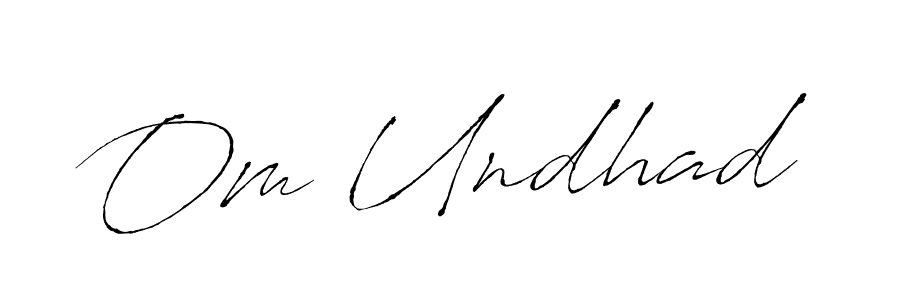 Here are the top 10 professional signature styles for the name Om Undhad. These are the best autograph styles you can use for your name. Om Undhad signature style 6 images and pictures png