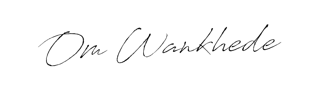 You should practise on your own different ways (Antro_Vectra) to write your name (Om Wankhede) in signature. don't let someone else do it for you. Om Wankhede signature style 6 images and pictures png