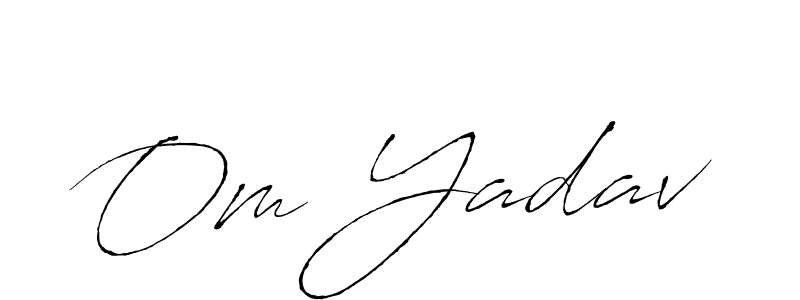 The best way (Antro_Vectra) to make a short signature is to pick only two or three words in your name. The name Om Yadav include a total of six letters. For converting this name. Om Yadav signature style 6 images and pictures png