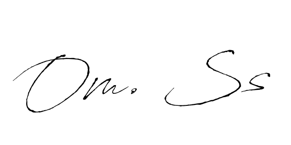 Make a beautiful signature design for name Om. Ss. Use this online signature maker to create a handwritten signature for free. Om. Ss signature style 6 images and pictures png