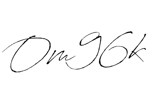 Also You can easily find your signature by using the search form. We will create Om96k name handwritten signature images for you free of cost using Antro_Vectra sign style. Om96k signature style 6 images and pictures png
