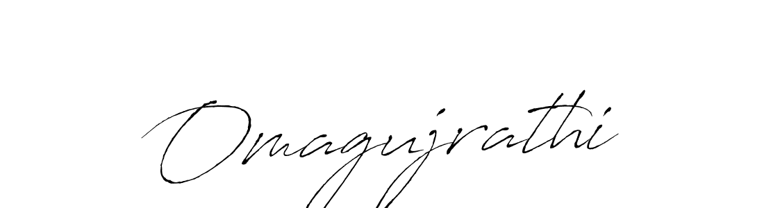 How to make Omagujrathi signature? Antro_Vectra is a professional autograph style. Create handwritten signature for Omagujrathi name. Omagujrathi signature style 6 images and pictures png