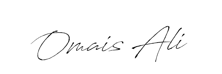 Create a beautiful signature design for name Omais Ali. With this signature (Antro_Vectra) fonts, you can make a handwritten signature for free. Omais Ali signature style 6 images and pictures png