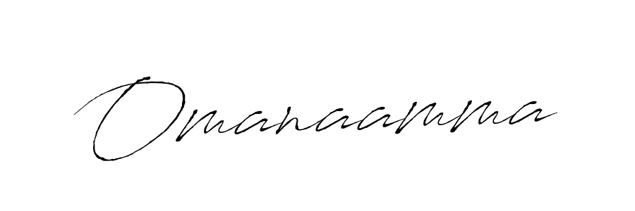 Make a beautiful signature design for name Omanaamma. With this signature (Antro_Vectra) style, you can create a handwritten signature for free. Omanaamma signature style 6 images and pictures png