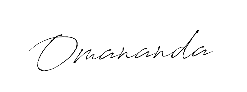 Also You can easily find your signature by using the search form. We will create Omananda name handwritten signature images for you free of cost using Antro_Vectra sign style. Omananda signature style 6 images and pictures png