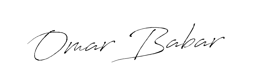 Also we have Omar Babar name is the best signature style. Create professional handwritten signature collection using Antro_Vectra autograph style. Omar Babar signature style 6 images and pictures png