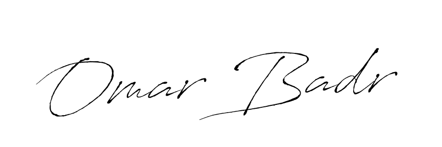 How to make Omar Badr signature? Antro_Vectra is a professional autograph style. Create handwritten signature for Omar Badr name. Omar Badr signature style 6 images and pictures png