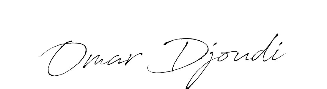 Make a beautiful signature design for name Omar Djoudi. With this signature (Antro_Vectra) style, you can create a handwritten signature for free. Omar Djoudi signature style 6 images and pictures png
