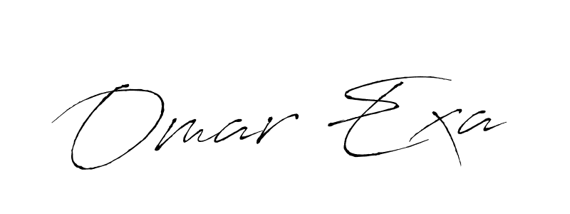 Also You can easily find your signature by using the search form. We will create Omar Exa name handwritten signature images for you free of cost using Antro_Vectra sign style. Omar Exa signature style 6 images and pictures png