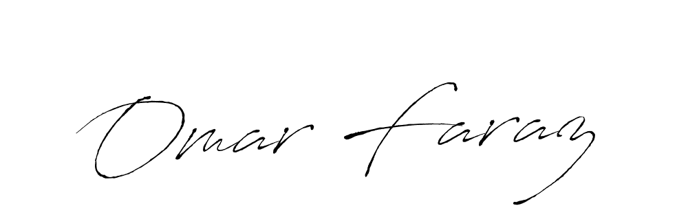 Omar Faraz stylish signature style. Best Handwritten Sign (Antro_Vectra) for my name. Handwritten Signature Collection Ideas for my name Omar Faraz. Omar Faraz signature style 6 images and pictures png