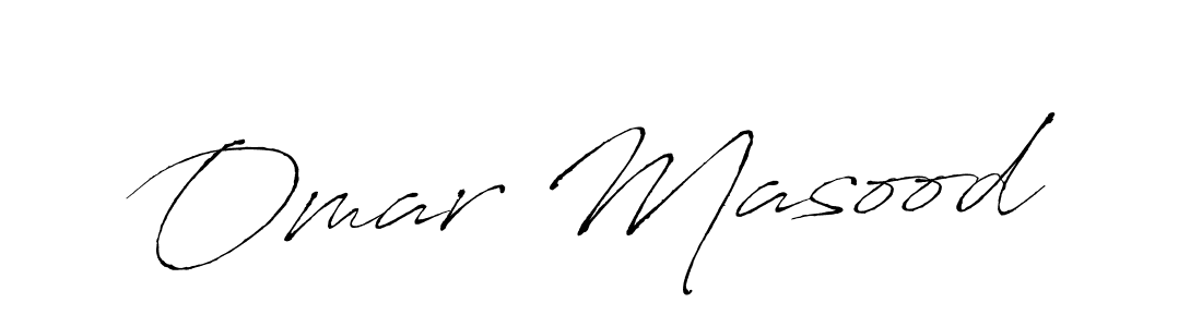 Also we have Omar Masood name is the best signature style. Create professional handwritten signature collection using Antro_Vectra autograph style. Omar Masood signature style 6 images and pictures png