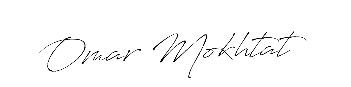 Omar Mokhtat stylish signature style. Best Handwritten Sign (Antro_Vectra) for my name. Handwritten Signature Collection Ideas for my name Omar Mokhtat. Omar Mokhtat signature style 6 images and pictures png