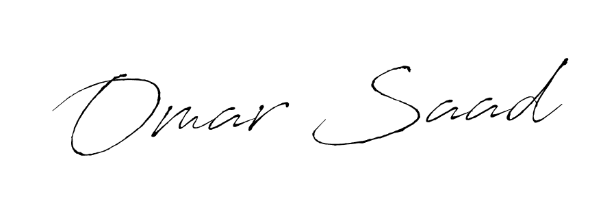 Use a signature maker to create a handwritten signature online. With this signature software, you can design (Antro_Vectra) your own signature for name Omar Saad. Omar Saad signature style 6 images and pictures png