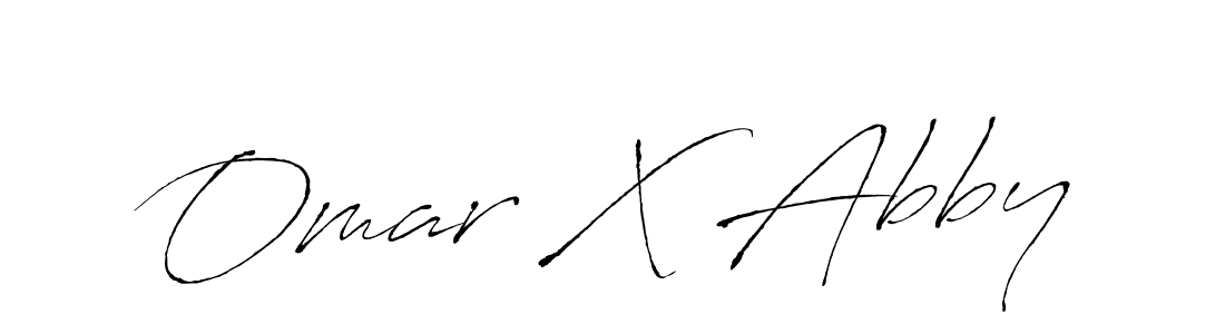 Antro_Vectra is a professional signature style that is perfect for those who want to add a touch of class to their signature. It is also a great choice for those who want to make their signature more unique. Get Omar X Abby name to fancy signature for free. Omar X Abby signature style 6 images and pictures png