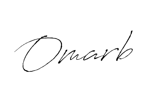 Make a beautiful signature design for name Omarb. With this signature (Antro_Vectra) style, you can create a handwritten signature for free. Omarb signature style 6 images and pictures png