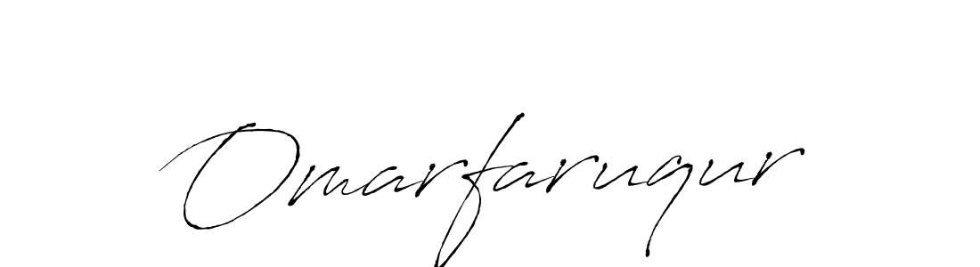 Omarfaruqur stylish signature style. Best Handwritten Sign (Antro_Vectra) for my name. Handwritten Signature Collection Ideas for my name Omarfaruqur. Omarfaruqur signature style 6 images and pictures png