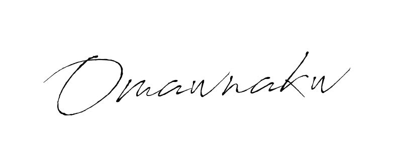 Use a signature maker to create a handwritten signature online. With this signature software, you can design (Antro_Vectra) your own signature for name Omawnakw. Omawnakw signature style 6 images and pictures png