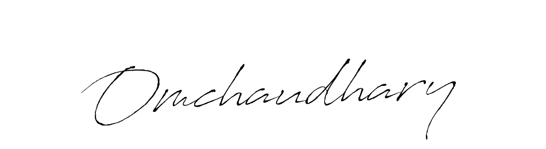 Antro_Vectra is a professional signature style that is perfect for those who want to add a touch of class to their signature. It is also a great choice for those who want to make their signature more unique. Get Omchaudhary name to fancy signature for free. Omchaudhary signature style 6 images and pictures png