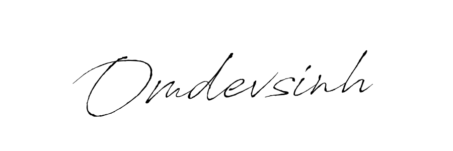 The best way (Antro_Vectra) to make a short signature is to pick only two or three words in your name. The name Omdevsinh include a total of six letters. For converting this name. Omdevsinh signature style 6 images and pictures png