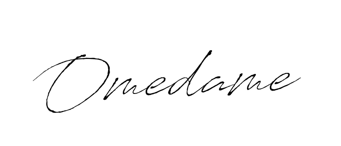 You should practise on your own different ways (Antro_Vectra) to write your name (Omedame) in signature. don't let someone else do it for you. Omedame signature style 6 images and pictures png