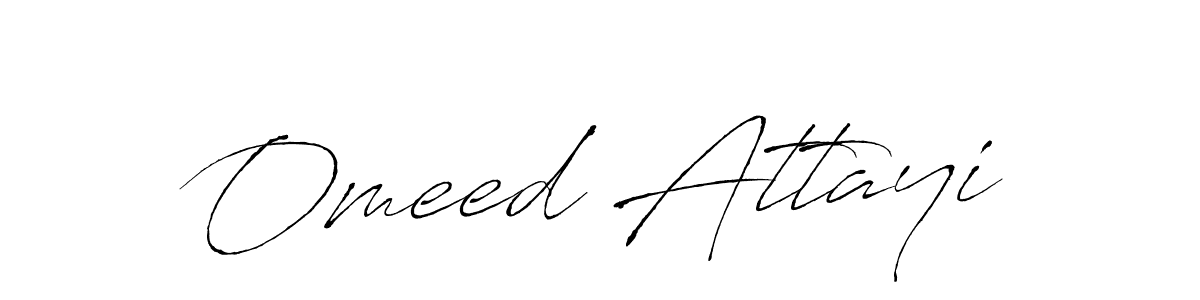 Use a signature maker to create a handwritten signature online. With this signature software, you can design (Antro_Vectra) your own signature for name Omeed Attayi. Omeed Attayi signature style 6 images and pictures png