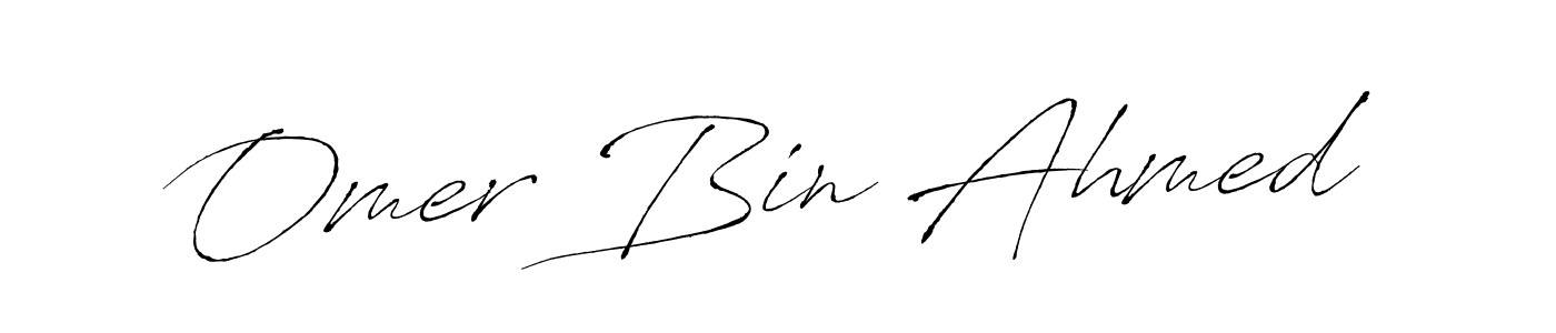 The best way (Antro_Vectra) to make a short signature is to pick only two or three words in your name. The name Omer Bin Ahmed include a total of six letters. For converting this name. Omer Bin Ahmed signature style 6 images and pictures png