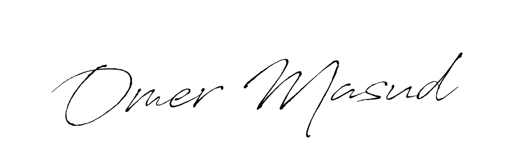 Also we have Omer Masud name is the best signature style. Create professional handwritten signature collection using Antro_Vectra autograph style. Omer Masud signature style 6 images and pictures png