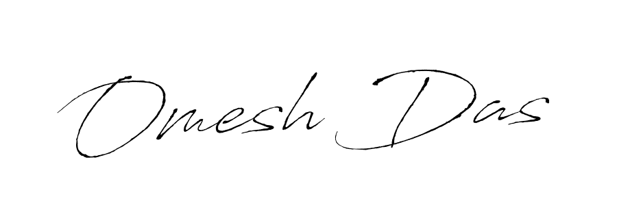 Design your own signature with our free online signature maker. With this signature software, you can create a handwritten (Antro_Vectra) signature for name Omesh Das. Omesh Das signature style 6 images and pictures png