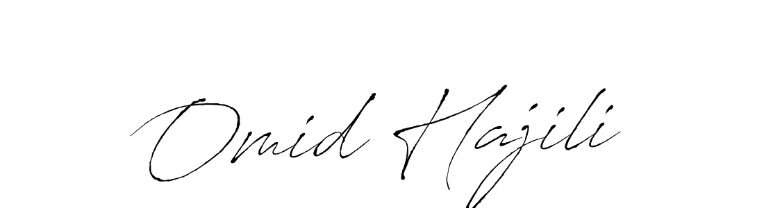 Also we have Omid Hajili name is the best signature style. Create professional handwritten signature collection using Antro_Vectra autograph style. Omid Hajili signature style 6 images and pictures png