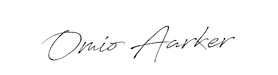 Design your own signature with our free online signature maker. With this signature software, you can create a handwritten (Antro_Vectra) signature for name Omio Aarker. Omio Aarker signature style 6 images and pictures png