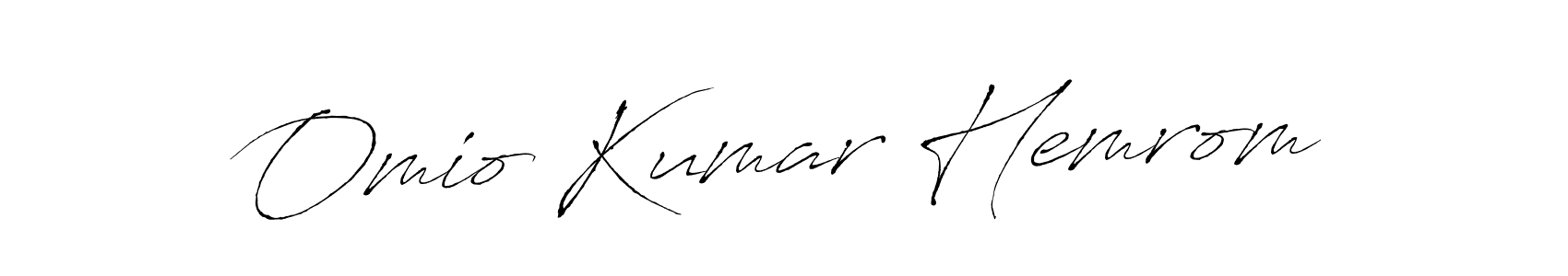 How to Draw Omio Kumar Hemrom signature style? Antro_Vectra is a latest design signature styles for name Omio Kumar Hemrom. Omio Kumar Hemrom signature style 6 images and pictures png