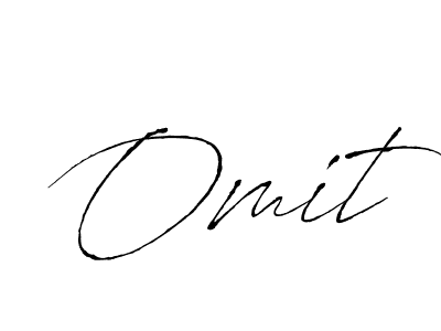 Use a signature maker to create a handwritten signature online. With this signature software, you can design (Antro_Vectra) your own signature for name Omit. Omit signature style 6 images and pictures png