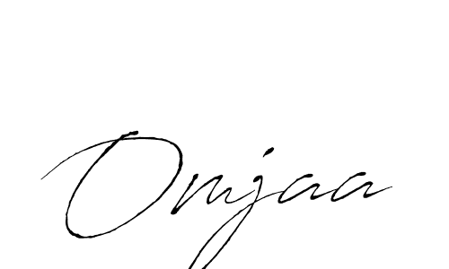 Create a beautiful signature design for name Omjaa. With this signature (Antro_Vectra) fonts, you can make a handwritten signature for free. Omjaa signature style 6 images and pictures png