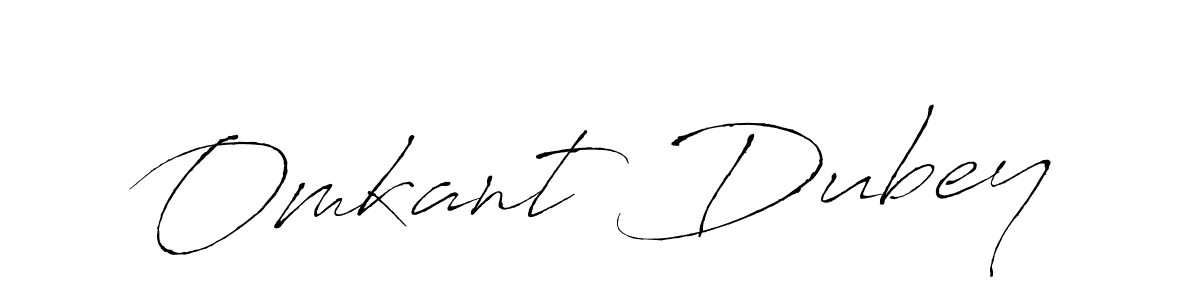 Omkant Dubey stylish signature style. Best Handwritten Sign (Antro_Vectra) for my name. Handwritten Signature Collection Ideas for my name Omkant Dubey. Omkant Dubey signature style 6 images and pictures png