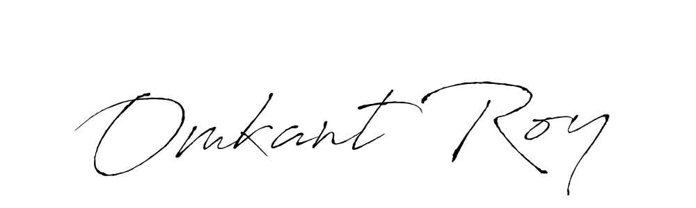 How to make Omkant Roy signature? Antro_Vectra is a professional autograph style. Create handwritten signature for Omkant Roy name. Omkant Roy signature style 6 images and pictures png