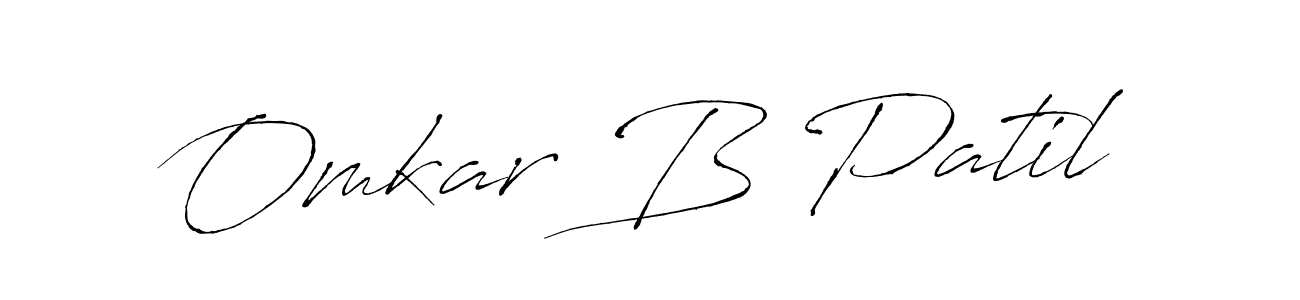 Make a beautiful signature design for name Omkar B Patil. Use this online signature maker to create a handwritten signature for free. Omkar B Patil signature style 6 images and pictures png