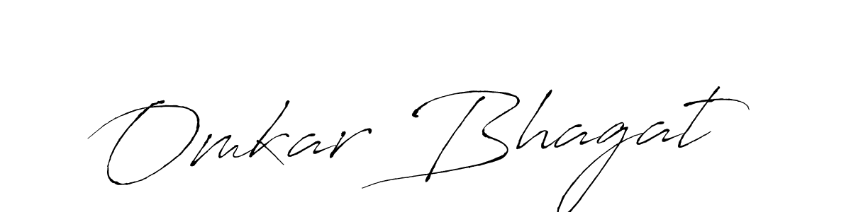 Also we have Omkar Bhagat name is the best signature style. Create professional handwritten signature collection using Antro_Vectra autograph style. Omkar Bhagat signature style 6 images and pictures png
