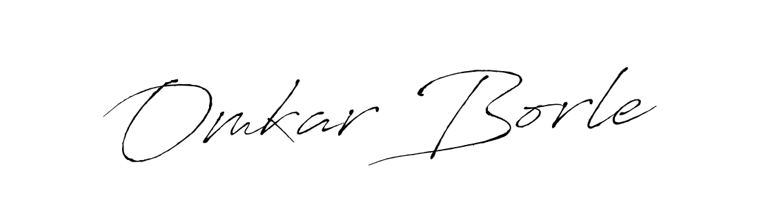Also we have Omkar Borle name is the best signature style. Create professional handwritten signature collection using Antro_Vectra autograph style. Omkar Borle signature style 6 images and pictures png