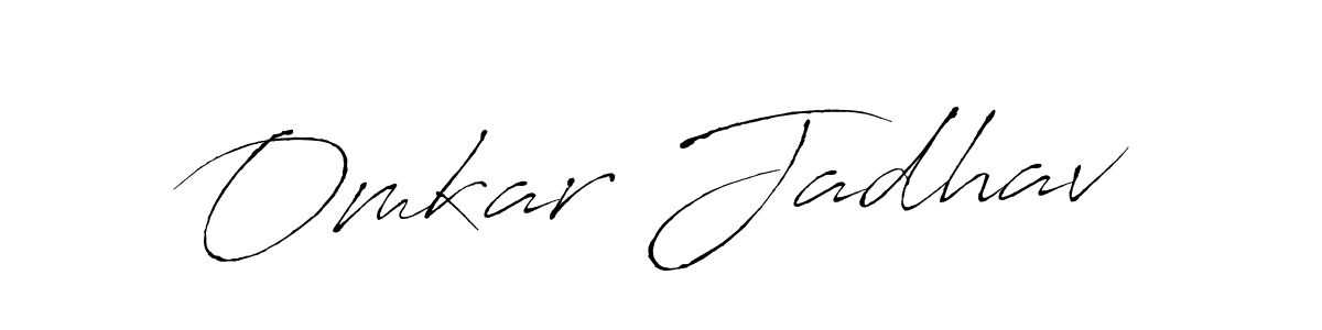 Also we have Omkar Jadhav name is the best signature style. Create professional handwritten signature collection using Antro_Vectra autograph style. Omkar Jadhav signature style 6 images and pictures png