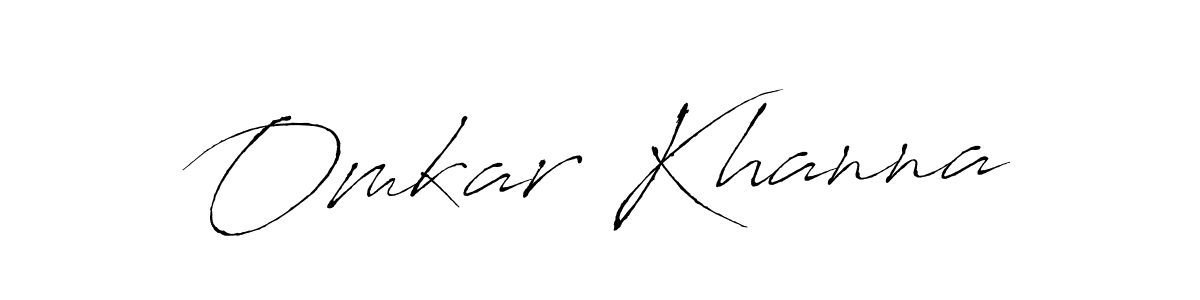 Make a short Omkar Khanna signature style. Manage your documents anywhere anytime using Antro_Vectra. Create and add eSignatures, submit forms, share and send files easily. Omkar Khanna signature style 6 images and pictures png
